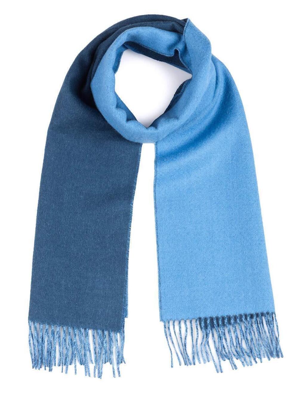 6142 Alpaca Wool Scarf - 100% Pure Baby Alpaca - Double Sided Reversible